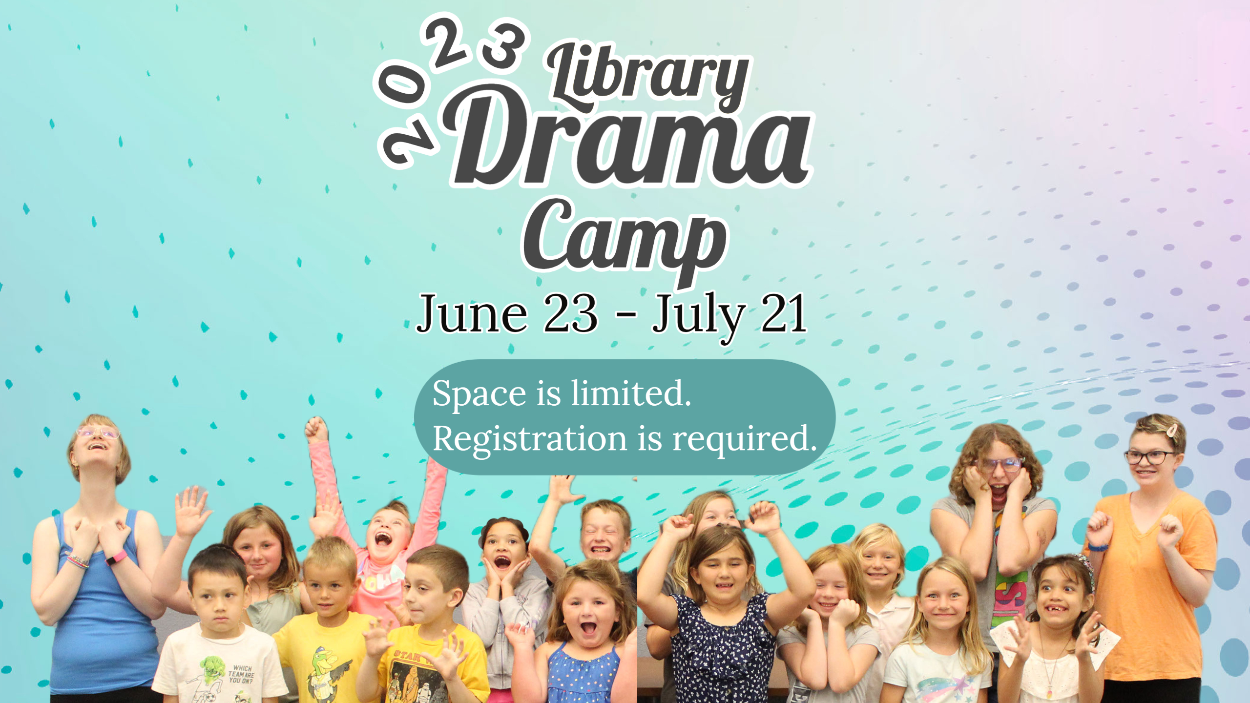 Drama Camp 35 E.D. Locke Public Library